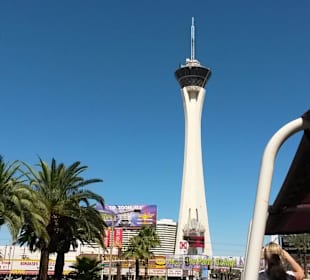 Ein Blick aus unserem Doppeldeckerbus