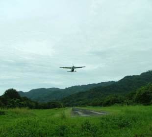 Flug-Taxi beim Start