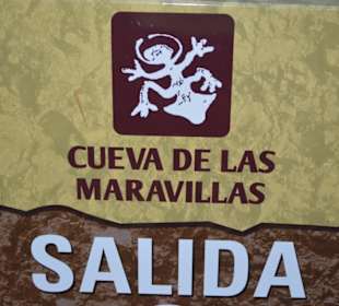 Eingang Cueva de las Maravillas