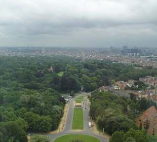Ausblick vom Atomium