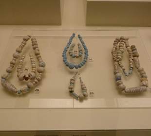 Schmuck im Museum von Mykene