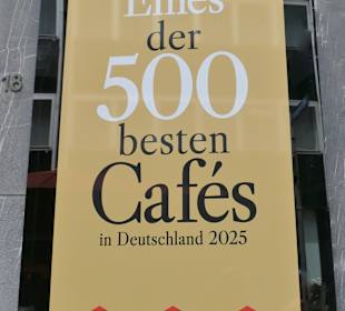 Büchel 18: Beim Café Van Den Daele zur Kaffeepause