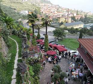 Eingang und Grillarea