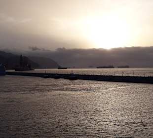 Inselrundfahrt AIDA vom Wasser aus
