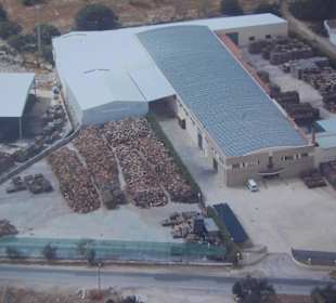 Aerial View of the Factory