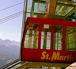Die Seilbahn Latsch - St. Martin