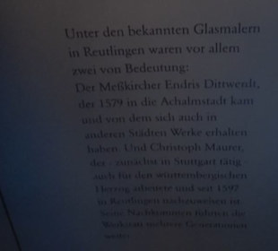 1. Obergeschoß - Zünfte - Reichtadt 16 - 18. Jh.