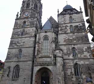 Außenansicht der Morizkirche