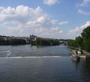 Pohled z Karlova mostu