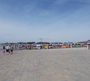 Am neuen Strand von Büsum 