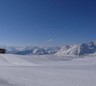 Watles Skigebiet mit guter Sicht