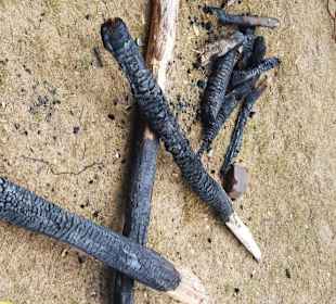 Lagerfeuer erlaubt Ausgewiesen