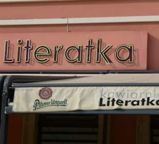 Das Literatka Cafe am Rynek in Wrocław