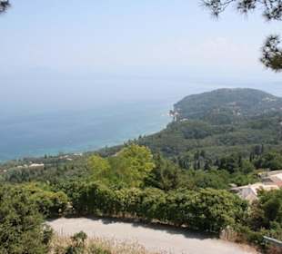 Aussicht von der Kirche Chlomos