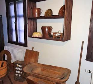 In einer alten Bäckerei im Stadtmuseum Saalfeld