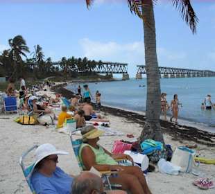 Schmal und voller Algen