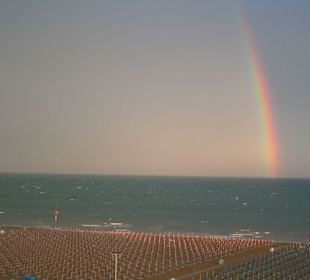 Regenbogen überm Strand von Bibione