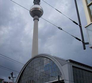 Fernsehturm vom Alex aus