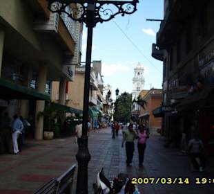 Fußgängerzone in Santo Domingo