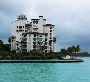 Blick auf Fisher Island