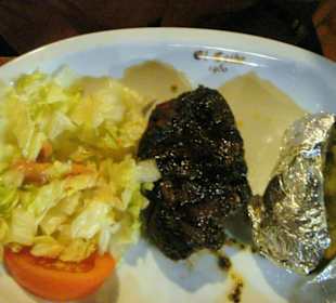 Rinderfilet mit Folienkartoffel