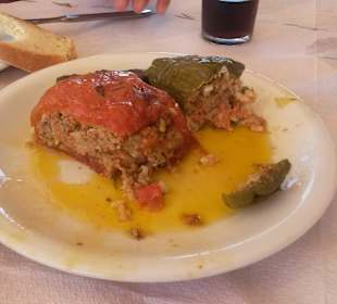 Gefüllte Tomaten/Paprika