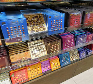 Auslagen der Lindt Boutique Düsseldorf