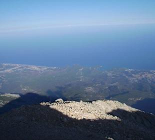 Blick nach Kemer und Kiris