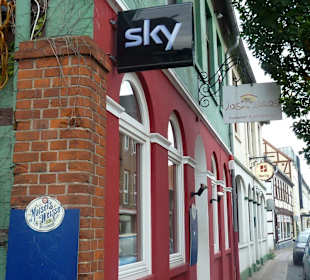 Interessant gestaltete Fassade