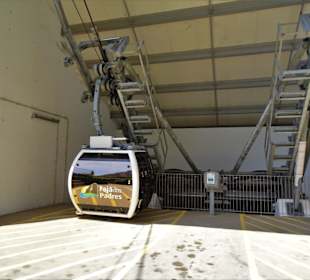 Die Talstation der Seilbahn Faja dos Padres