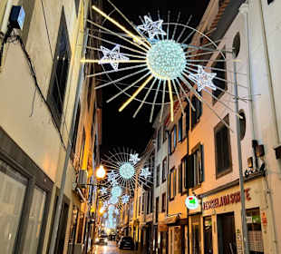 Weihnachten in der Altstadt von Funchal
