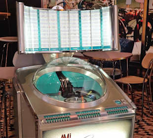 Musicbox-Technik im Deutschen Automatenmuseum