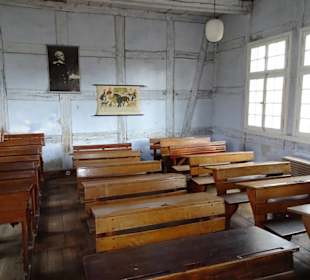 In der Schule des Freilichtmuseums