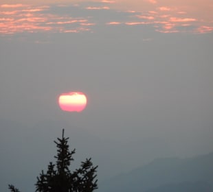 Sonnenaufgangswanderung Sommer 2014