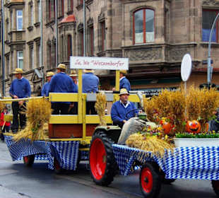 Erntedankfestzug 2012 Fürth