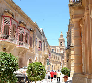 Straßenansicht Mdina