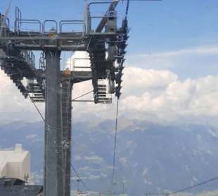 Abfahrt mit der Gondel 