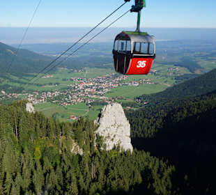 Gondelfahrt zur Kampenwand