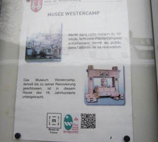 Altstadt Wissembourg im Winter