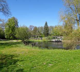 Impressionen vom Rundgang durch den Kurpark