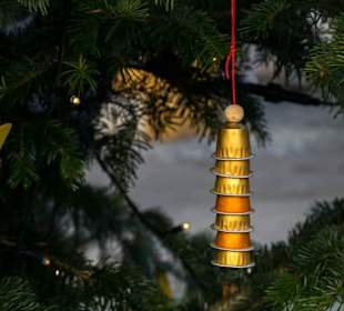 Deko am Weihnachtsmarkt in der Burg