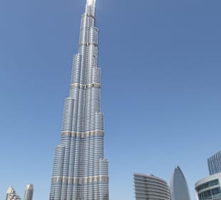 Burj Khalifa an der Dubai Mall