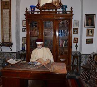 Wnętrza muzeum - sceny z życia