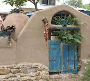 Hauseingang in Chimayo