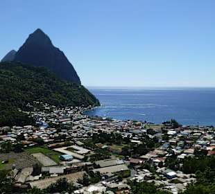 Soufriere Westküste St. Lucia