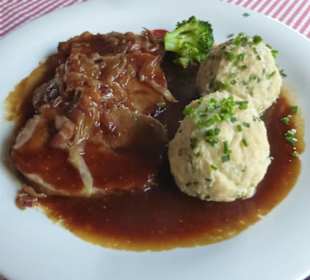 Bei Wissinger's im Schlechterbräu zum Abendessen