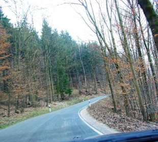 Fahrt hoch zur Festung