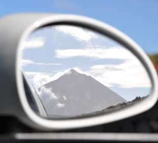 Blick zurück zum Teide
