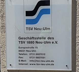 Geschäftsstelle TSV Neu-Ulm