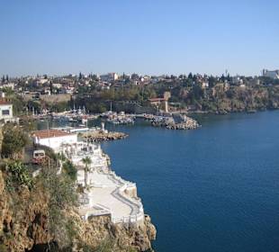 Ausblick zum Hafen von Antalya